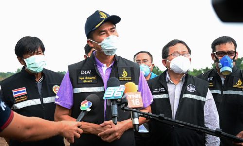 ลงพื้นที่สำรวจสถานที่ที่มีการลักลอบทิ้งกากของเสียอุตสาหกรรม