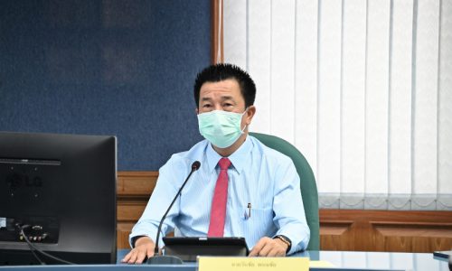 นายวันชัย พนมชัย อธิบดีกรมโรงงานอุตสาหกรรม เป็นประธานการประชุมการจัดสรรสิทธิปริมาณการนำเข้าสาร HCFCs ปี พ.ศ. 2565 ผ่านระบบออนไลน์