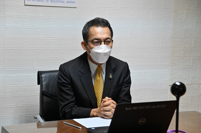 You are currently viewing นายศุภกิจ บุญศิริ รองอธิบดีกรมโรงงานอุตสาหกรรม เป็นประธานการเปิดการสัมมนาถ่ายทอดความรู้เกี่ยวกับการจัดการมลพิษน้ำของโรงงานอุตสาหกรรม ภายใต้ “โครงการบริหารจัดการน้ำเสียแก่โรงงานอุตสาหกรรมในพื้นที่คลองเปรมประชากร” ครั้งที่ 2/2564