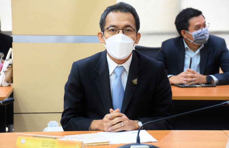 You are currently viewing นายศุภกิจ บุญศิริ รองอธิบดีกรมโรงงานอุตสาหกรรมเข้าร่วมการแถลงข่าว การจัดงานพิธีมอบรางวัลอุตสาหกรรม ประจำปี พ.ศ. 2564 (The Prime Minister’s Industry Award 2021)