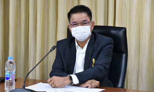 นายสหวัฒน์ โสภา รองอธิบดีกรมโรงงานอุตสาหกรรมเปิดการประชุมผลการดำเนินงานตามบันทึกความร่วมมือด้านการจัดการกากอุตสาหกรรม ระหว่างกระทรวงอุตสาหกรรม ประเทศไทย กับกระทรวงสิ่งแวดล้อม ประเทศญี่ปุ่น ผ่านสื่อระบบอิเล็กทรอนิกส์