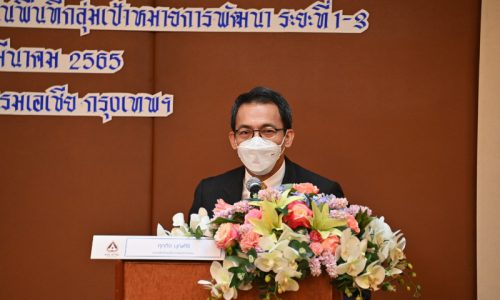 นายศุภกิจ บุญศิริ รองอธิบดีกรมโรงงานอุตสาหกรรม เป็นประธานเปิดการประชุมเชิงปฏิบัติการเพื่อแลกเปลี่ยนเรียนรู้การจัดทำความเชื่อมโยงของแผนปฏิบัติการด้านการพัฒนาเมืองอุตสาหกรรมเชิงนิเวศ (พ.ศ. 2566 – 2570) ให้สอดคล้องกับยุทธศาสตร์ชาติ 20 ปี และแผนระดับอื่นๆ ที่เกี่ยวข้อง