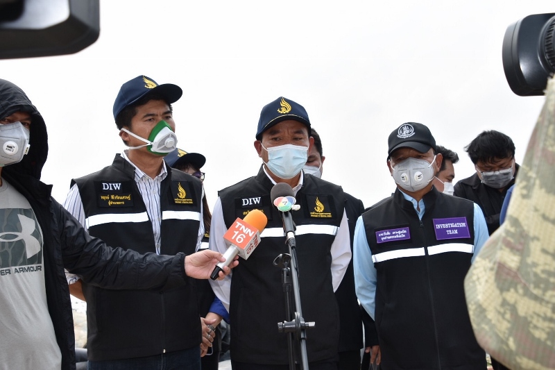 You are currently viewing นายสหวัฒน์ โสภา รองอธิบดีกรมโรงงานอุตสาหกรรม ลงพื้นที่ตรวจสอบโรงงานบริษัท ไมด้า วัน จำกัด