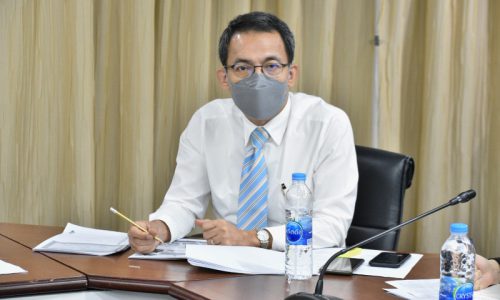 นายศุภกิจ บุญศิริ รองอธิบดีกรมโรงงานอุตสาหกรรมเข้าร่วมการประชุมคณะอนุกรรมการขับเคลื่อนนโยบายการพัฒนาเศรษฐกิจสีเขียว (Green Economy )ของกระทรวงอุตสาหกรรม ครั้ง 1/2565 ผ่านสื่อระบบอิเล็กทรอนิกส์