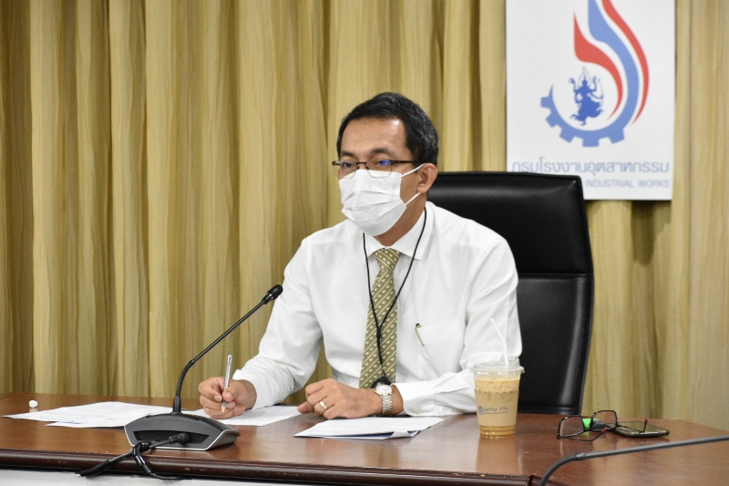You are currently viewing นายศุภกิจ บุญศิริ รองอธิบดีกรมโรงงานอุตสาหกรรมเป็นประธานการประชุมคณะทำงานพิจารณาคัดเลือกอุตสาหกรรมดีเด่น ประจำปี พ.ศ. 2565 ประเภทการบริหารความปลอดภัย ครั้งที่ 1/2565 ผ่านสื่อระบบอิเล็กทรอนิกส์