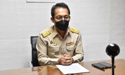 นายศุภกิจ บุญศิริ รองอธิบดีกรมโรงงานอุตสาหกรรม เป็นประธานเปิดการฝึกอบรม การใช้งานระบบสารสนเทศอุตสาหกรรมสีเขียว ผ่านสื่ออิเล็กทรอนิกส์