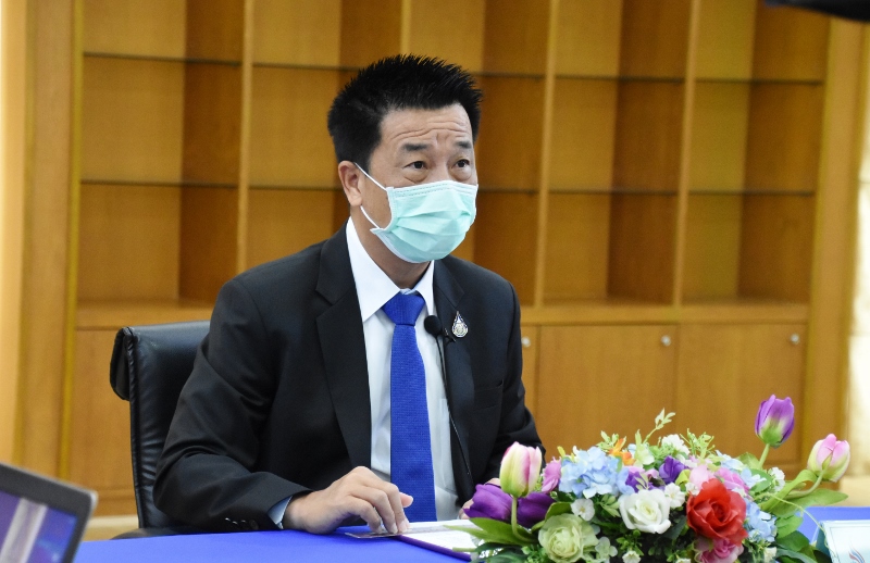 You are currently viewing นายวันชัย พนมชัย อธิบดีกรมโรงงานอุตสาหกรรมเป็นประธานเปิดงานสัมมนา เรื่อง “กรมโรงงานอุตสาหกรรมกับการจัดการสารเคมีอย่างปลอดภัยในยุคดิจิทัล” ผ่านสื่อระบบอิเล็กทรอนิกส์