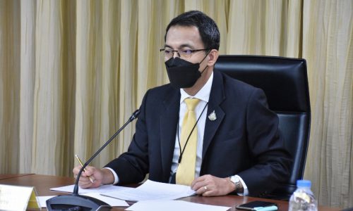 นายศุภกิจ บุญศิริ รองอธิบดีกรมโรงงานอุตสาหกรรม เป็นประธานการประชุมคณะทำงานกำกับดูแลการใช้สารโซเดียมไซยาไนด์และสารอื่นที่เกี่ยวข้องในภาคอุตสาหกรรม ครั้งที่ 2/2565 ผ่านสื่อระบบอิเล็กทรอนิกส์