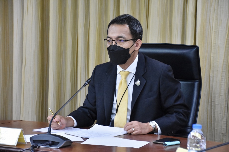 You are currently viewing นายศุภกิจ บุญศิริ รองอธิบดีกรมโรงงานอุตสาหกรรม เป็นประธานการประชุมคณะทำงานกำกับดูแลการใช้สารโซเดียมไซยาไนด์และสารอื่นที่เกี่ยวข้องในภาคอุตสาหกรรม ครั้งที่ 2/2565 ผ่านสื่อระบบอิเล็กทรอนิกส์