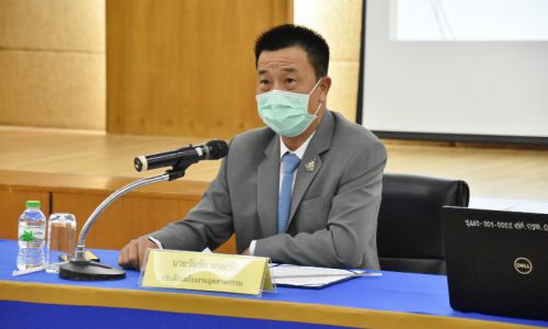 นายวันชัย พนมชัย อธิบดีกรมโรงงานอุตสาหกรรม เป็นประธานเปิดโครงการฝึกอบรมปฐมนิเทศข้าราชการบรรจุใหม่ ประจำปี พ.ศ. 2565 พร้อมให้เกียรติบรรยายพิเศษ เรื่อง “ประสบการณ์การปฏิบัติราชการ