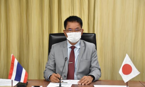 นายสหวัฒน์ โสภา รองอธิบดีกรมโรงงานอุตสาหกรรม เป็นประธานการประชุม Kick off คณะทำงานกำกับ ดูแล และดำเนินงานตามบันทึกความร่วมมือด้านการจัดการกากอุตสาหกรรม ระหว่างกระทรวงอุตสาหกรรม ประเทศไทย กับ กระทรวงสิ่งแวดล้อม ประเทศญี่ปุ่น ผ่านสื่ออิเล็กทรอนิกส์