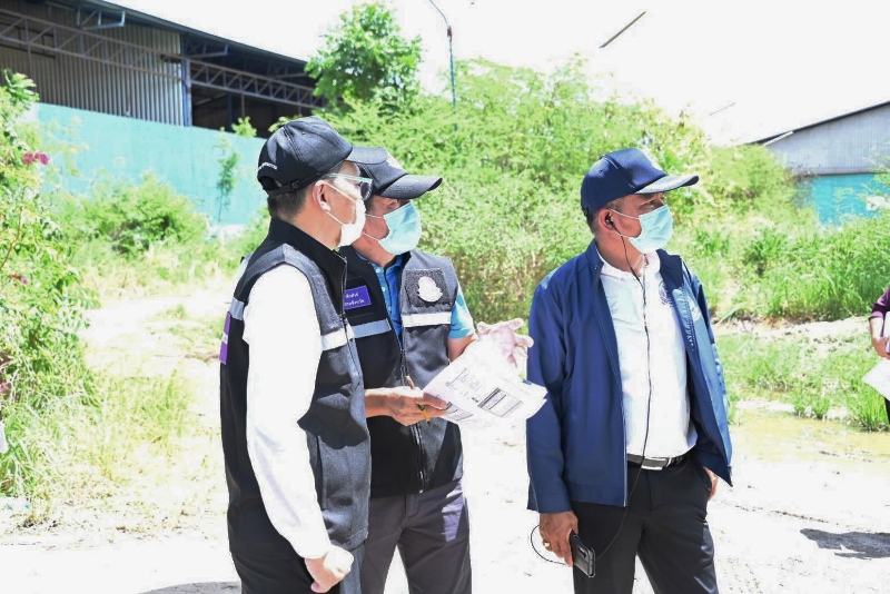 You are currently viewing ลงพื้นที่ตรวจสอบเหตุเพลิงไหม้ โรงงานแวกซ์ กาเบ็จ รีไซเคิล อ.จอมบึง จ.ราชบุรี