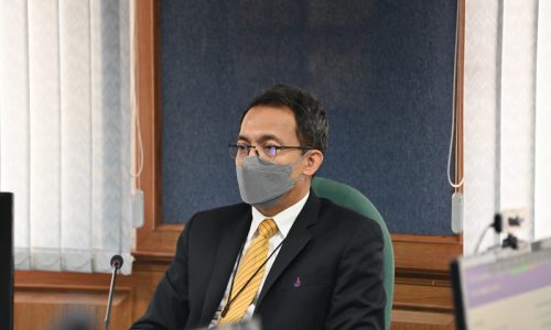 นายศุภกิจ บุญศิริ รองอธิบดีกรมโรงงานอุตสาหกรรม เป็นประธานการประชุมรับฟังความคิดเห็นต่อระบบการรายงานและระบบฐานข้อมูล “โครงการจัดทำระบบการรายงานสารอินทรีย์ระเหยในกิจกรรมหอเผาทิ้ง ถังกักเก็บ และการซ่อมบำรุง แขวงทุ่งพญาไท เขตราชเทวี กรุงเทพมหานคร”