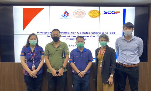 กวภ. ประชุมรายงานความคืบหน้าโครงการความร่วมมือ กรอ. ภาคเอกชนและ สถาบันการศึกษาในการเตรียมความพร้อมพัฒนาเทคโนโลยีเครื่อง E-nose สำหรับ ตรวจวัดกลิ่นรบกวนโรงงาน