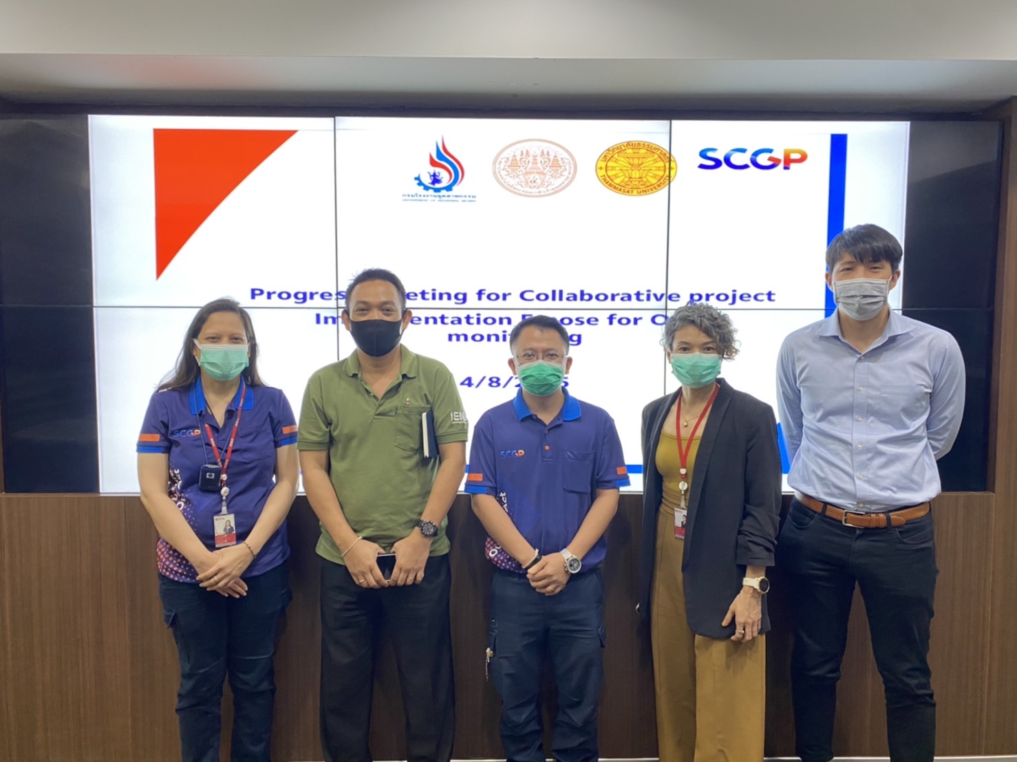 You are currently viewing กวภ. ประชุมรายงานความคืบหน้าโครงการความร่วมมือ กรอ. ภาคเอกชนและ สถาบันการศึกษาในการเตรียมความพร้อมพัฒนาเทคโนโลยีเครื่อง E-nose สำหรับ ตรวจวัดกลิ่นรบกวนโรงงาน