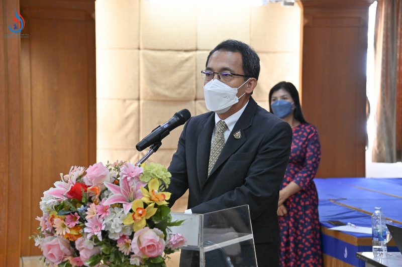 You are currently viewing นายศุภกิจ บุญศิริ รองอธิบดีกรมโรงงานอุตสาหกรรมกล่าวเปิด โครงการสัมมนาเชิงปฏิบัติการ “ทบทวนและจัดทำแผนปฏิบัติราชการของ กรอ. ประจำปีงบประมาณ พ.ศ. 2566 – 2570 “