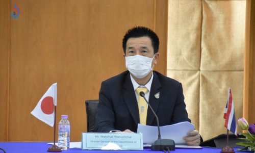 นายวันชัย พนมชัย อธิบดีกรมโรงงานอุตสาหกรรม ให้การต้อนรับและร่วมหารือกับผู้แทนกระทรวง METI ด้านความปลอดภัยห้องเย็น