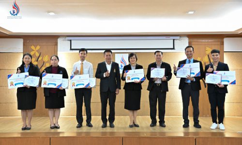 นายสหวัฒน์ โสภา รองอธิบดีกรมโรงงานอุตสาหกรรม เป็นประธานเปิดโครงการส่งเสริมการจัดการความรู้ใน กรอ. ประจำปีงบประมาณ พ.ศ. 2565 (กิจกรรม KM Sharing Day)
