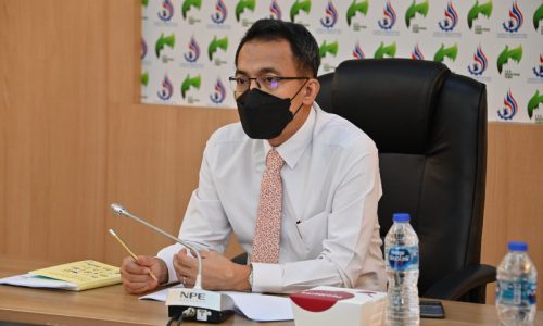 นายศุภกิจ บุญศิริ รองอธิบดีกรมโรงงานอุตสาหกรรม เป็นประธานการประชุมเพื่อเริ่มต้นการดําเนิน โครงการประกวดแผนธุรกิจและการดําเนินการตามแผนธุรกิจสําหรับผลิตภัณฑ์ด้วยเศษวัสดุเหลือใช้/ของเสียจากภาคอุตสาหกรรม