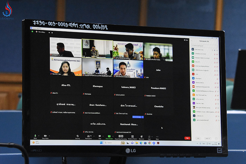 āļĢāđāļ§āļĄāļāđāļ§āļĒāļāļđāđāđāļāđāļēāļāļĢāļ°āļāļļāļĄāļāđāļēāļāļŠāļ·āđāļāļāļīāđāļĨāđāļāļāļĢāļāļāļīāļāļŠāđ (Zoom Meeting)