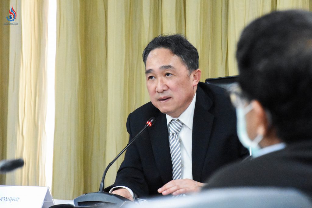 นายจุลพงษ์ ทวีศรี อธิบดีกรมโรงงานอุตสาหกรรม เป็นประธานการประชุมฯ