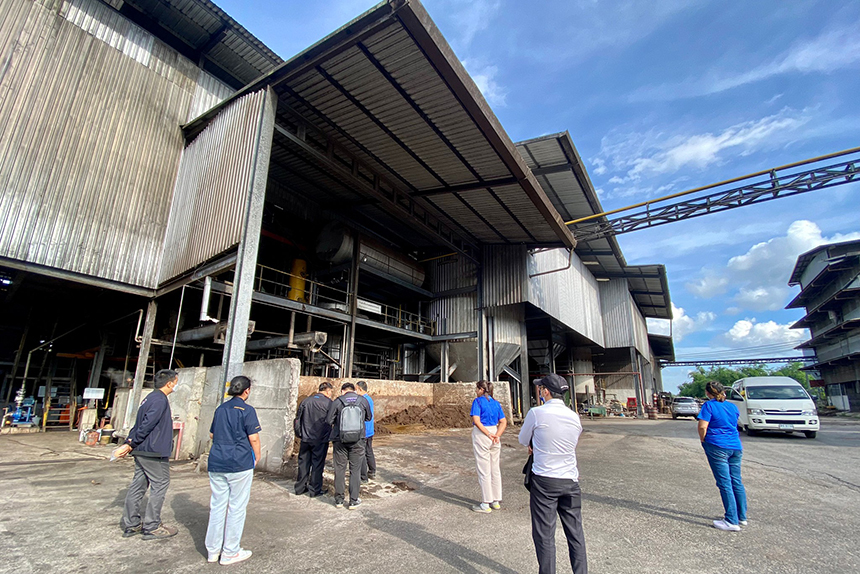 เจ้าหน้าที่ลงพื้นที่ตรวจโรงงาน