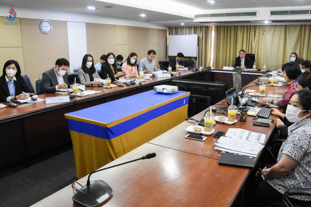 การประชุมพิจารณาศึกษาแนวทางและความเหมาะสมของรายงานการพิจารณาศึกษา เรื่อง การจัดการกากอุตสาหกรรม ของคณะกรรมาธิการทรัพยากรธรรมชาติและสิ่งแวดล้อม โดยคณะอนุกรรมาธิการด้านสิ่งแวดล้อม วุฒิสภา