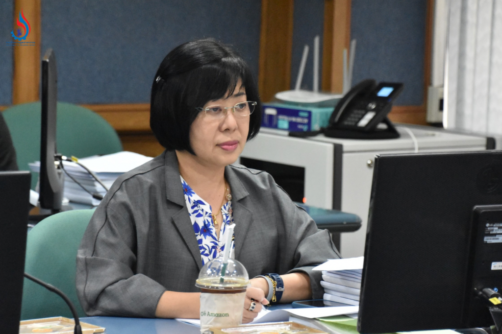 นางนุชนาถ สุพรรณศรี ผู้เชี่ยวชาญเฉพาะด้านเทคโนโลยีการกำจัดและการจัดการกากอุตสาหกรรม