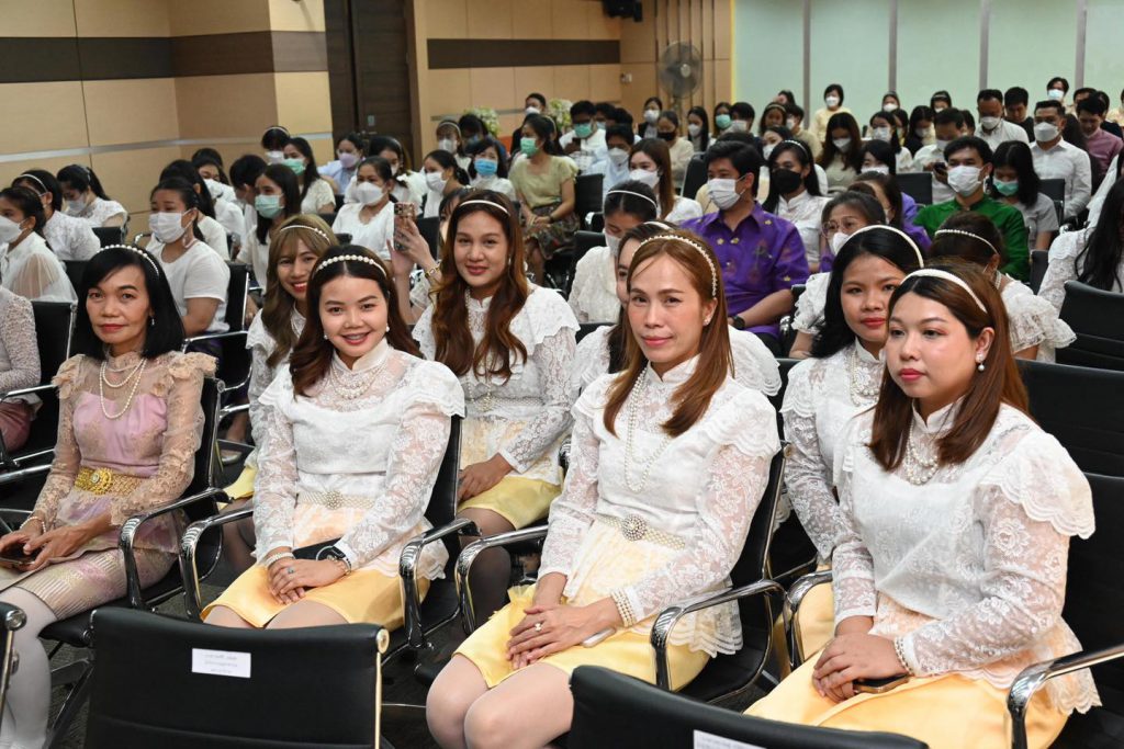 ภาพผู้เข้าร่วมพิธีมอบเกียรติบัตรเชิดชู “คนดีมี MIND”