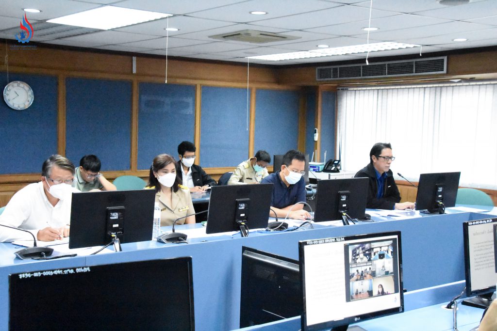 การประชุมหารือแนวทางการนำมูลฝอยติดเชื้อมาเป็นเชื้อเพลิงในเตาเผาของโรงงานเป็นการชั่วคราว ภายใต้สถานการณ์ระบาดของโรคติดเชื้อไวรัสโคโรนา 2019 ครั้งที่ 2/2566 