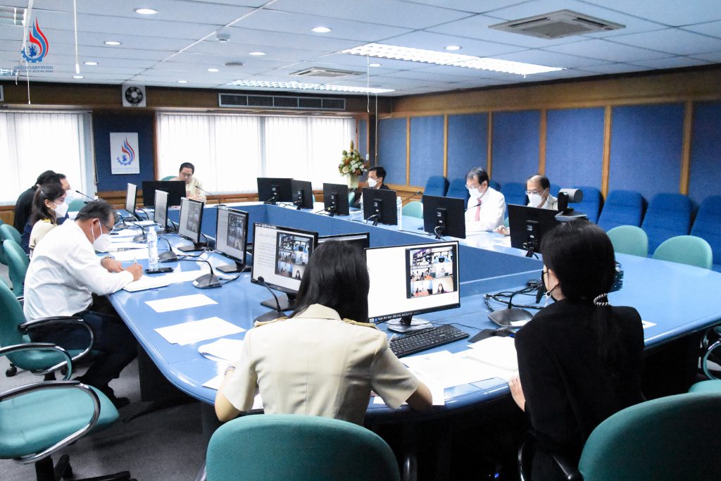 การประชุมหารือแนวทางการนำมูลฝอยติดเชื้อมาเป็นเชื้อเพลิงในเตาเผาของโรงงานเป็นการชั่วคราว ภายใต้สถานการณ์ระบาดของโรคติดเชื้อไวรัสโคโรนา 2019 ครั้งที่ 2/2566 