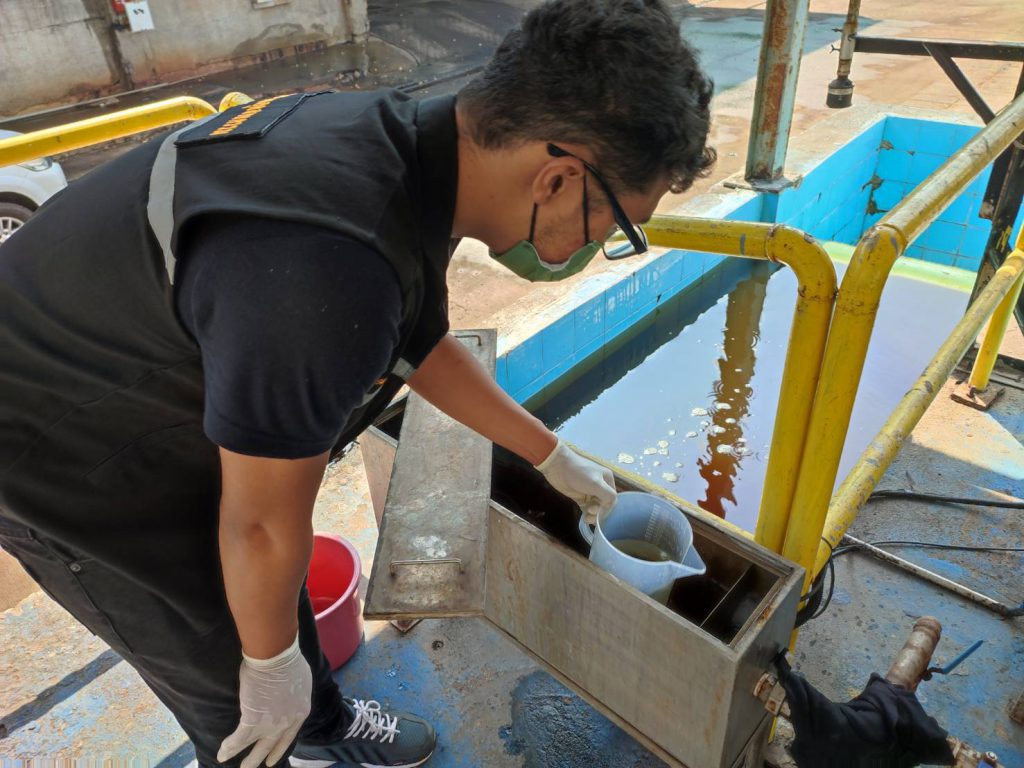 การตรวจติดตาม กำกับและเฝ้าระวังคุณภาพน้ำทิ้งจากโรงงานอุตสาหกรรม ในพื้นที่คลองแสนแสบและคลองสาขา 20 เขตของ กทม.