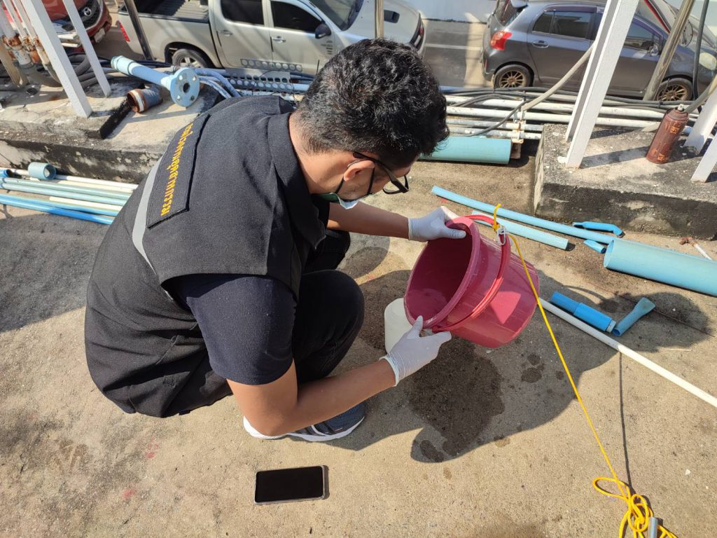 การตรวจติดตาม กำกับและเฝ้าระวังคุณภาพน้ำทิ้งจากโรงงานอุตสาหกรรม ในพื้นที่คลองแสนแสบและคลองสาขา 20 เขตของ กทม.