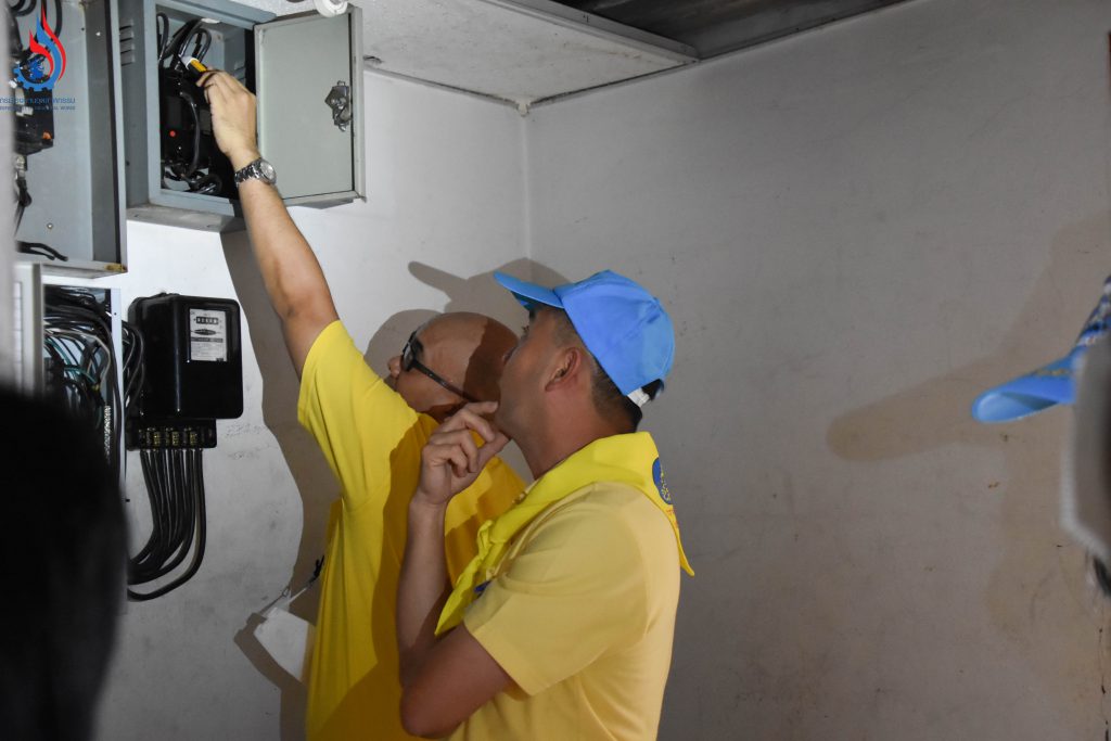 ตรวจทดสอบระบบไฟฟ้า