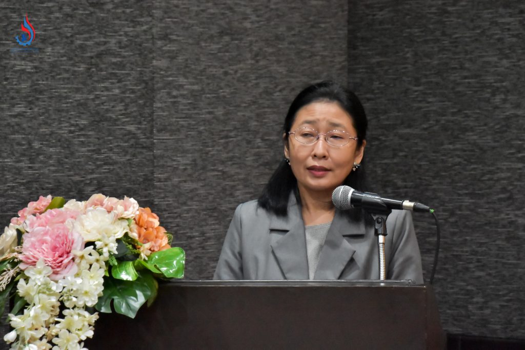 นางสาวปัทมวรรณ คุณประเสริฐ ผู้อำนวยการกองส่งเสริมเทคโนโลยีสิ่งแวดล้อมโรงงาน