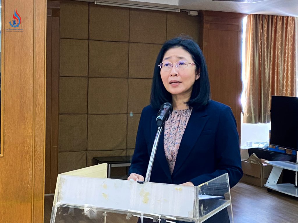 นางสาวปัทมวรรณ คุณประเสริฐ ผู้อำนวยการกองส่งเสริมเทคโนโลยีสิ่งแวดล้อมโรงงาน