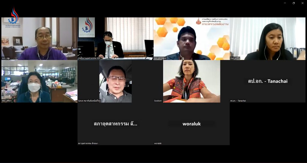 อธิบดีกรมโรงงานฯ เป็นประธานการประชุมคณะกรรมการกำกับและดูแลโครงการ Greening Industry through Low Carbon Technology Application for SMEs