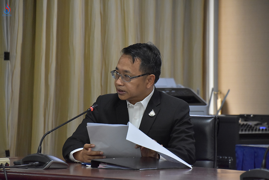 นายณรงค์ บัวบาน ผู้อำนวยการกองพัฒนาระบบมาตรฐานงานกำกับโรงงาน