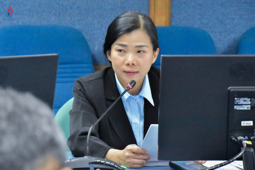 นางสาวอังศุมาลิน ฉัตรสุวรรณวารี อุตสาหกรรมจังหวัดชลบุรี