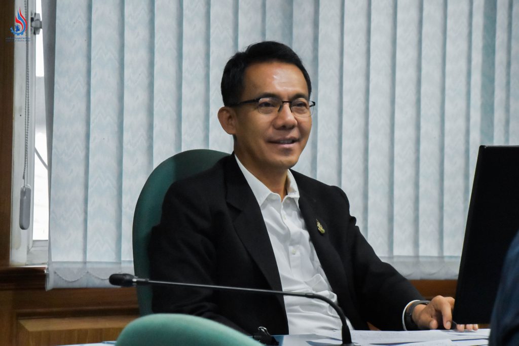 นายศุภกิจ บุญศิริ รองอธิบดีกรมโรงงานอุตสาหกรรม เป็นประธานการประชุม