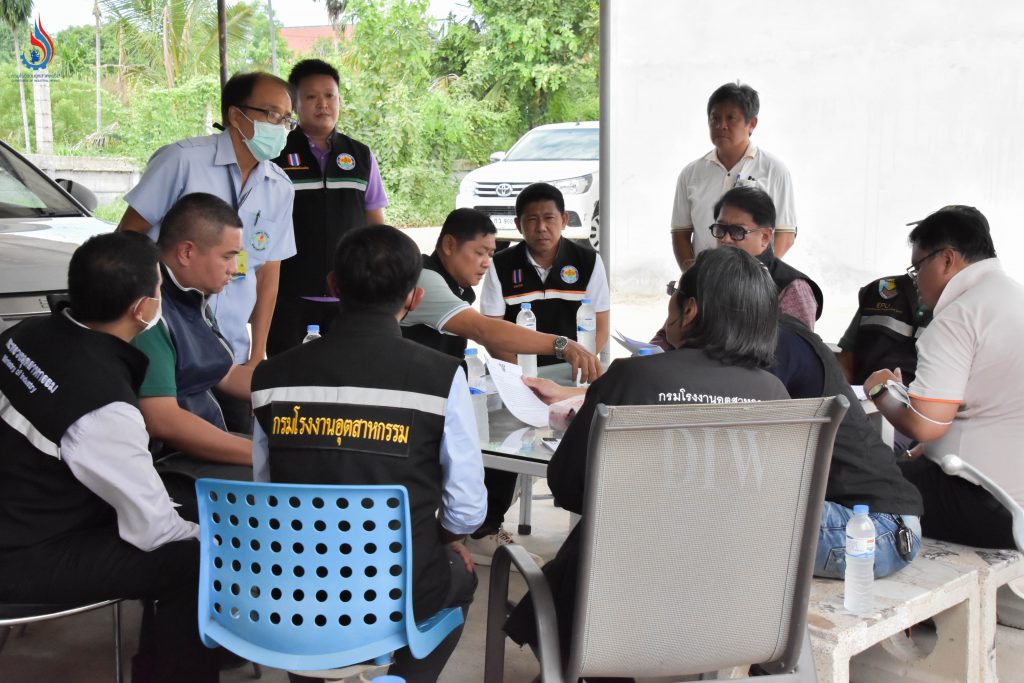 เบื้องต้นสันนิษฐานที่มาของเสียอาจมีความเชื่อมโยงกับกรณีเหตุลักลอบทิ้งกากอุตสาหกรรมจากโรงงานแห่งหนึ่งในนิคมอุตสาหกรรมจังหวัดพระนครศรีอยุธยา