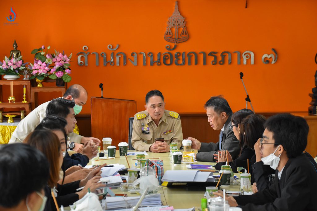 อธิบดีกรมโรงงานอุตสาหกรรม เข้าพบพนักงานอัยการ เพื่อหารือแนวทางการดำเนินการตามอำนาจหน้าที่ทางกฎหมาย