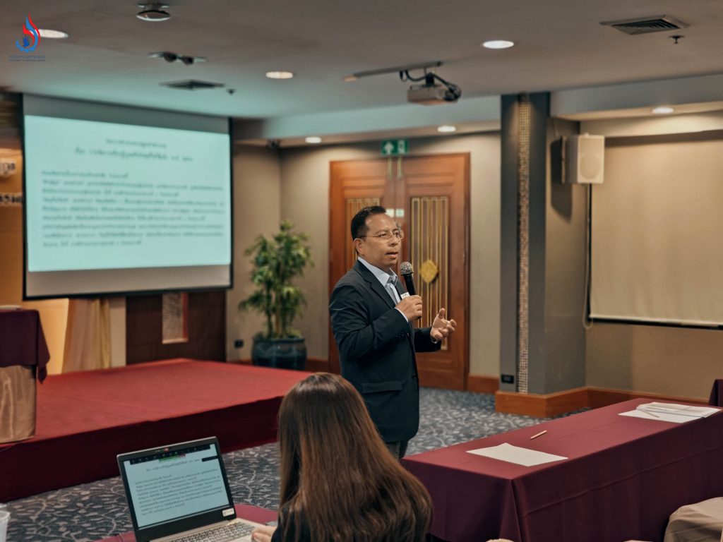 นายเอกบุตร อุตมพงศ์ รักษาการนักวิทยาศาสตร์เชี่ยวชาญ กองส่งเสริมเทคโนโลยีความปลอดภัยโรงงาน กรมโรงงานอุตสาหกรรม