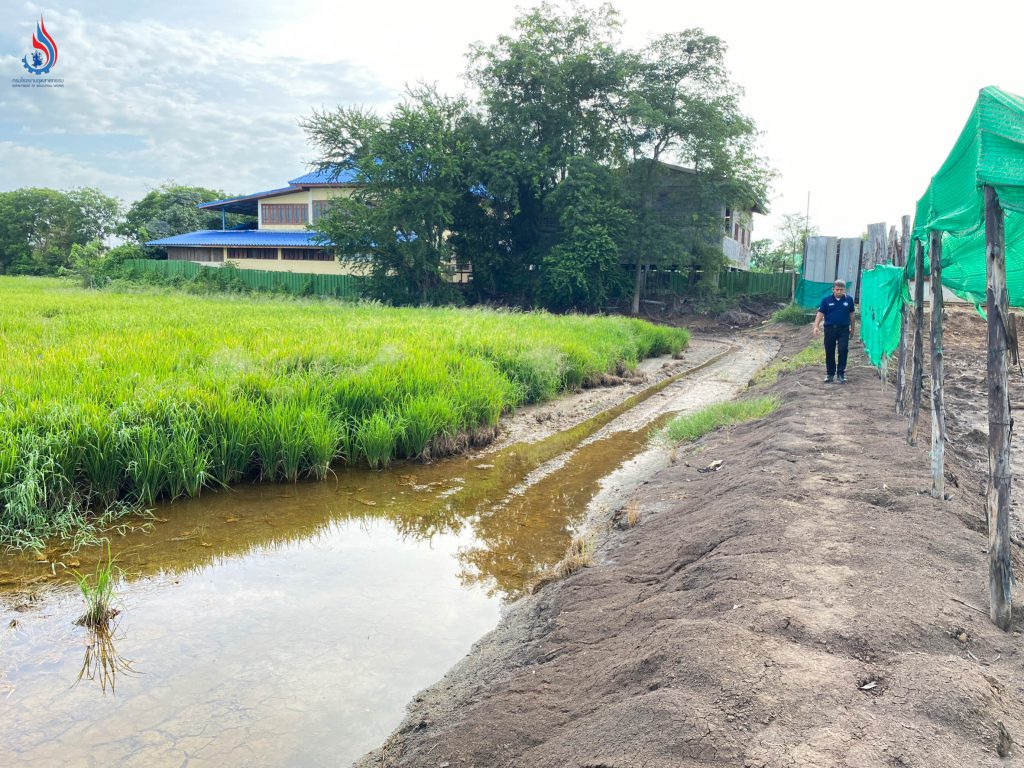 เกิดความเสียหายอย่างต่อพื้นที่เกษตรกรรมข้างเคียง