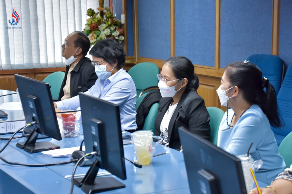 รองอธิบดีกรมโรงงานฯ ประชุมกลุ่มงานจริยธรรมประจำปีงบประมาณ พ.ศ. 2566 ครั้งที่ 4 - 3/2566