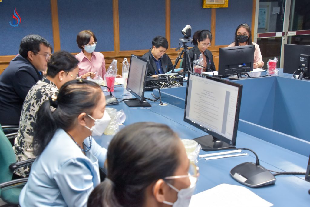 รองอธิบดีกรมโรงงานฯ ประชุมกลุ่มงานจริยธรรมประจำปีงบประมาณ พ.ศ. 2566 ครั้งที่ 4 - 3/2566