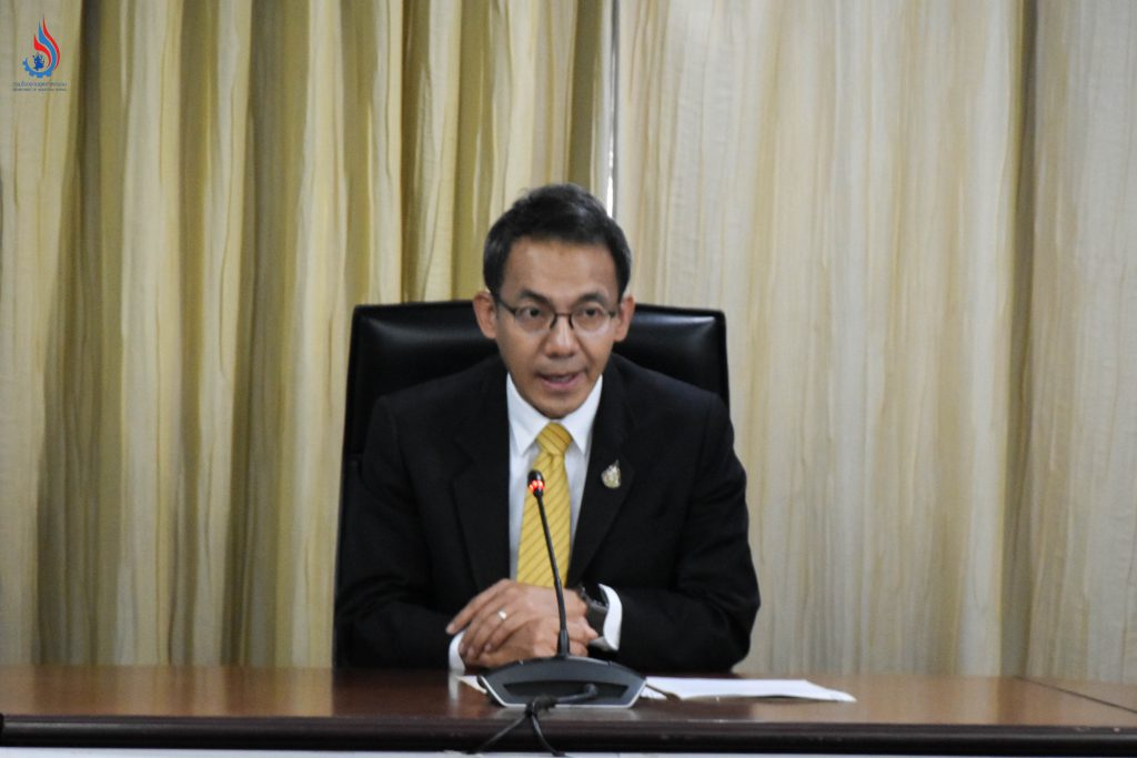 นายศุภกิจ บุญศิริ รองอธิบดีกรมโรงงานอุตสาหกรรม เป็นประธานการประชุม