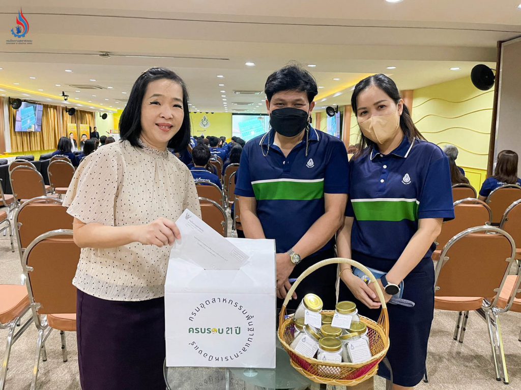 ร่วมแสดงความยินดีเนื่องในโอกาสวันคล้ายวันสถาปนา ครบรอบ 21 ปี กพร.