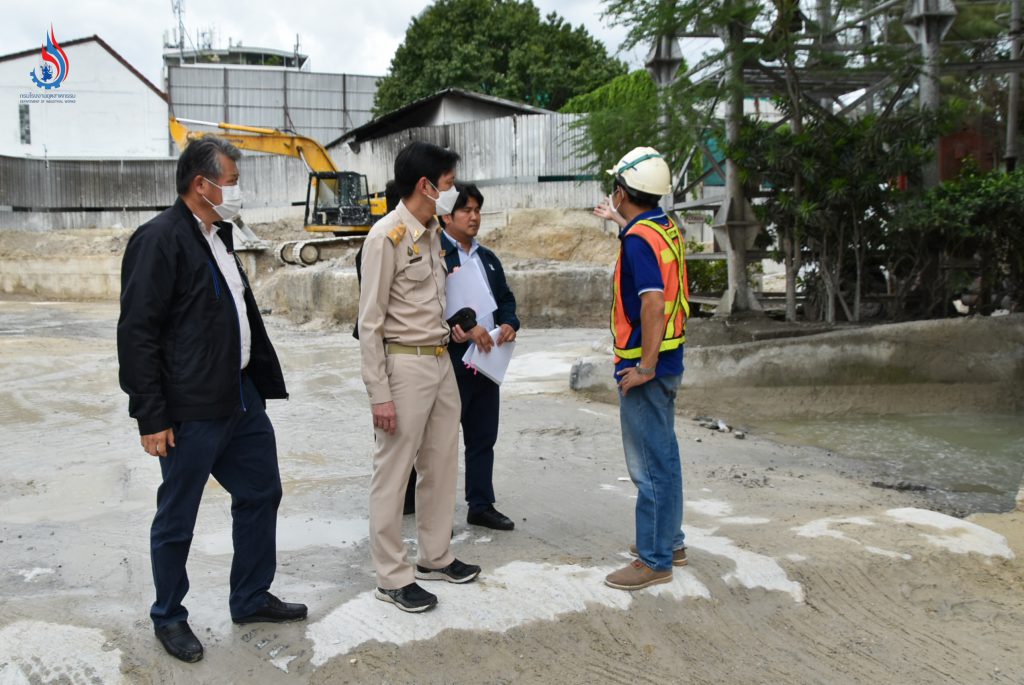 🔍🏭กรมโรงงานฯ ลงพื้นที่ตรวจสอบปูพรม “แพล้นคอนกรีตผสมเสร็จ” ถนนพระราม 9 ซอย 21 🏭⚠️