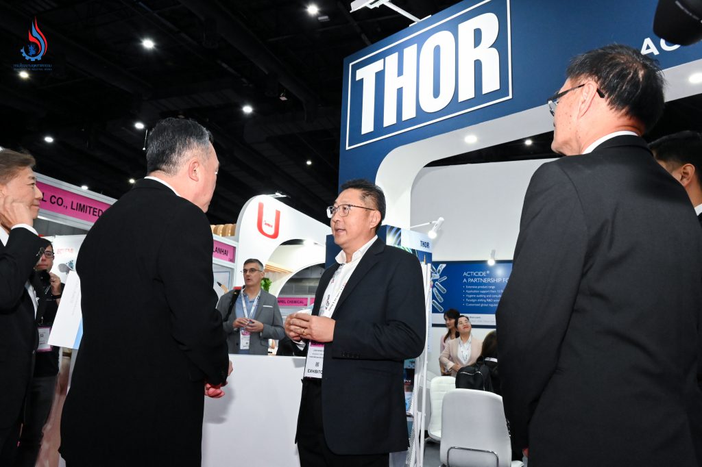 อธิบดีกรมโรงงานฯ ร่วมตัดริบบิ้น เปิดงานแสดงสินค้าและสัมมนาวิชาการ Asia Pacific Coating Show ปี 2566